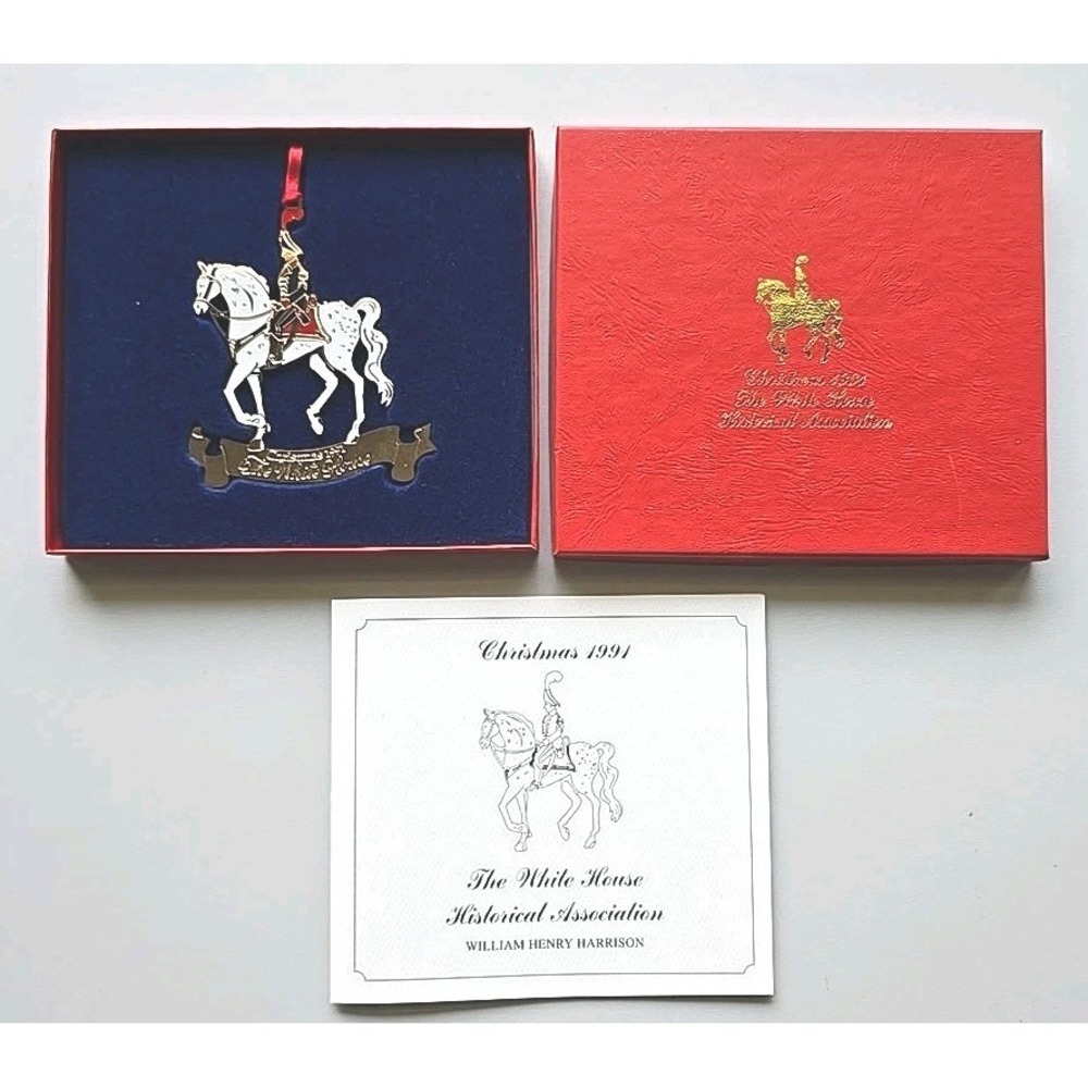 1991 The White House Historical Association Christmas Ornament‎ NEW SKU U183